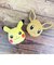 ポケットモンスター ポケモン イーブイ ミニがまぐち キーホルダー 小物入れ ブラウン
