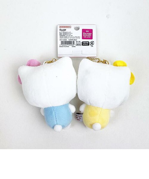 サンリオ ハローキティ＆ミミィ ニコヌイキーホルダー