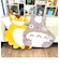 となりのトトロ ダイカットお昼寝タオル トトロ うたた寝 寝具 ベビー キッズ ブランケット