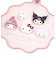 サンリオキャラクターズ アクリルキーホルダー (ピンク) アクキー Sanrio