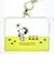 スヌーピー おさんぽ リール付きカードホルダー 定期入れ パスケース SNOOPY
