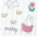 ミッフィー miffy ウォッシュタオル (ホワイト) 西川