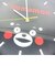 くまモン Kumamon 壁掛け時計 ブラック ウォールクロック