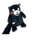 くまモン Kumamon マシュマロぬいぐるみ ブラック