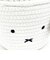 ミッフィー miffy ノーマル ロープバスケット(S) ホワイト インテリア 収納