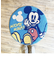 ディズニー ミッキーマウス ラウンドマット スマイルラウンド インテリア ブルー Disney
