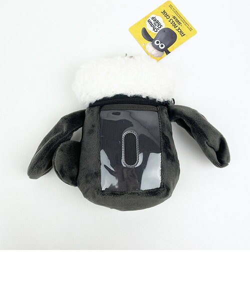 ひつじのショーン フェイスパスケース(ショーン) 定期入れ ICカード