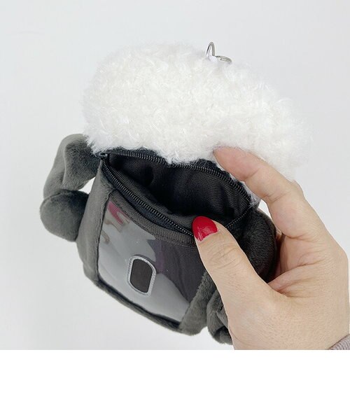 ひつじのショーン フェイスパスケース(ショーン) 定期入れ ICカード