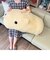カピバラさん ぬいぐるみ BIG もふっと等身大 ホワイトさん 大きい 抱きまくら インテリア ギフト