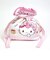サンリオ ハローキティ 50th ふわふわ巾着ポーチ（ピンク） Sanrio