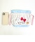 サンリオ ハローキティ 50th ふわふわ巾着ポーチ（ブルー） Sanrio