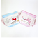 サンリオ ハローキティ 50th ふわふわ巾着ポーチ（ブルー） Sanrio