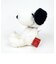 スヌーピー しあわせスヌーピー マスコット ぬいぐるみ 人形 インテリア SNOOPY