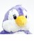 ケアベアカズンズ コージーハートペンギン ぬいぐるみ マスコット キーホルダー パープル