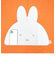 ミッフィー miffy ダイカットシリコーンマット モカ キッチン ベビー