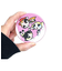 パワーパフガールズ 缶バッチミラー 鏡 パワパフ Power puff Girls 日本製