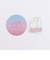 ミッフィー ステッカーセット（miffy&dan） 文具 日本製 ブルー/ピンク