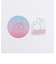 ミッフィー ステッカーセット（miffy&dan） 文具 日本製 ブルー/ピンク