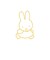 ミッフィー マーキングハイライター （miffy/walk） 文具 アメリカ製 ピンク