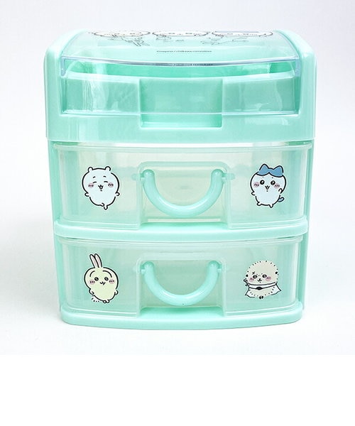 ちいかわ ミニチェスト デスク用品 ハチワレ うさぎ ラッコ グリーン