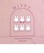ミッフィー miffy トートバッグ べんきょう(ピンク)
