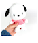 サンリオ ポチャッコ Sanrio characters FUWAKUTA ポチャッコ ふわくた ぬいぐるみ コレクション ふわふわ 人形 ホワイト