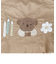 ミッフィー miffy ボリス キルティングポーチ ベージュ