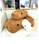 もふっとカピバラさん 抱きしめサイズ ぬいぐるみ ブラウン