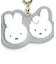 ミッフィー miffy ミッフィー＆ダーン キーホルダー フェイスサガラシリーズ