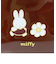 ミッフィー miffy エナメルポーチ (ブラウン)