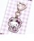 サンリオ ハローキティ―×DOLLY MIX ハローキティー メタルキーホルダー (ピンク) Sanrio