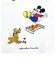ディズニー ミッキー＆プルート トートバッグ (ホワイト) Disney