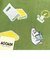 ムーミン 三重ガーゼハンカチ (ムーミン＆ブックス) グリーン MOOMIN