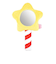 星のカービィ ぬいぐるみハンドミラー（スターロッド）