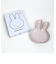 ミッフィー miffy くすみカラー ダイカットプレート S （マットピンク） 皿 キッチン