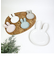 ミッフィー miffy くすみカラー ダイカットプレート S （マットグレージュ） 皿 キッチン