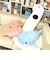 海中散歩 ふわもこ XL メンダコ ぬいぐるみ インテリア ピンク