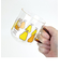 ミッフィー miffy カラーハンドル耐熱ガラスマグ（ブラウン・洋ナシ） コップ 食器 日本製