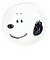 スヌーピー ミニプレートシンプルフェイス (スタンダード) 食器 日本製  SNOOPY