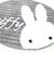 ミッフィー miffy アクセントマット グレー プリーマミッフィー インテリア用品