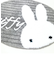 ミッフィー miffy アクセントマット グレー プリーマミッフィー インテリア用品
