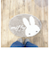 ミッフィー miffy アクセントマット グレー プリーマミッフィー インテリア用品