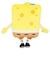スポンジボブ カラビナ付きぬいぐるみファスナーマスコット (イエロー)