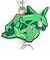 ポケットモンスター レックウザ ラバーリールキーホルダー ポケモン