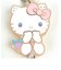 サンリオ ハローキティ ラバーリールキーホルダー Sanrio