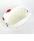 サンリオ ハローキティ フェイス型シリコンがまぐちポーチ mimi POCHI ホワイト Sanrio