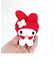 サンリオ マイメロディ お座り型シリコンがまぐちポーチ 3D POCHI レッド Sanrio