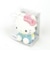 サンリオ ハローキティ お座り型シリコンがまぐちポーチ 3D POCHI ライトブルー Sanrio