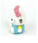 サンリオ ハローキティ お座り型シリコンがまぐちポーチ 3D POCHI ライトブルー Sanrio
