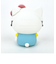 サンリオ ハローキティ お座り型シリコンがまぐちポーチ 3D POCHI ライトブルー Sanrio